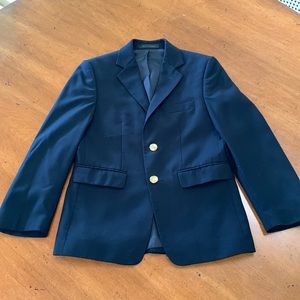 Boys Navy Sportcoat